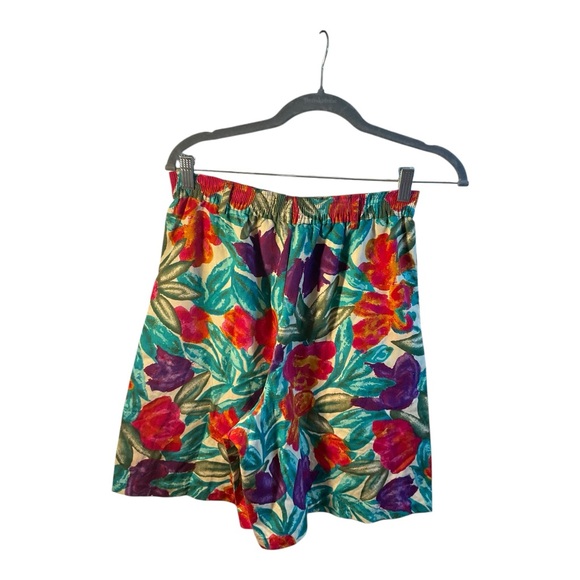 Cristin Stevens Women’s Vintage Multicolor Floral Top and Shorts Set Size M - Picture 8 of 15